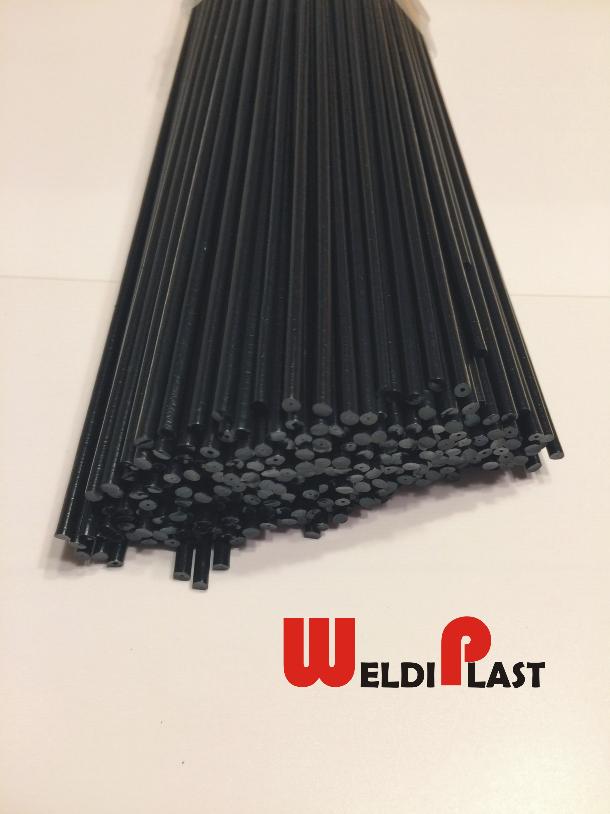 40pk-Black-12in x 3mm ABS Plastic Welding Repair Rods-40ft 